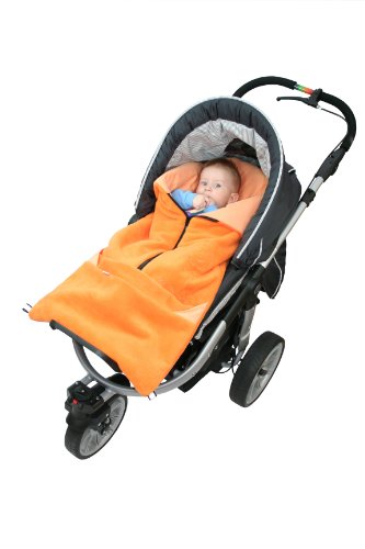 ByBoom® – Sommer-Kinderwagen Fußsack 2in1; Universal Fußsack und Decke für Babyschale, Autokindersitz, z.B. für Maxi-Cosi, Römer, Buggy, Babybett - 4