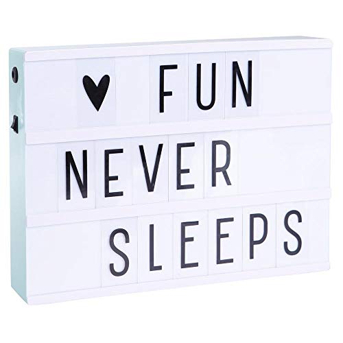 A Little Lovely Company - Lightbox - Boite à lumière A4?: Menthe