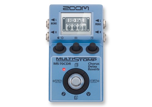 Zoom MS-70 CDR - Pedal multiefecto Chorus, Delay, Reverb