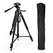 Price comparison product image Hama "Action 165 3D" Camera Tripod Height 61-165 cm, 3-Way Ball Head, Rubber Feet & Spikes, Load-Bearing Capacity Up To 4kg, ('Light') Weight 1,320 g, incl. Carrying Bag - Black