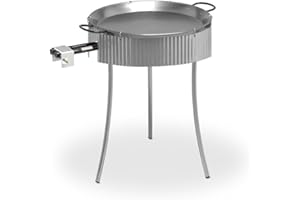 Hop Parts Vaello Campos, Paravientos para Paellas de 70cm - ¡Perfecto para tus Paellas al Aire Libre!
