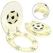 Produktbild MASODHDFX Fußball Mitteldichte Faserplatte MDF Toilettensitzabdeckung Langsam Tropfen Badezimmer Toilettendeckel Badezimmer Sitz Ersatz Zubehör