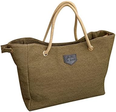 Kinashi Canvas Tote Bag / Shopping Bag -32x28x11cm (Brown)
