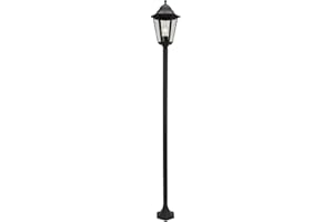 Smartwares Klasyczna lampa stojąca - 170 cm - E27 60 W - szkło i aluminium