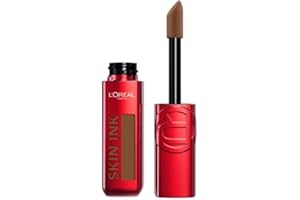 L'OREAL PARIS L'Oréal Paris - Encre de Teint Skin Ink - Fond de teint correcteur à la couvrance modulable - Tenue Semi-Permanente - Fini Naturel - Convient aux Peaux Sensibles - Teinte : Deep Neutral (440) - 15 mL