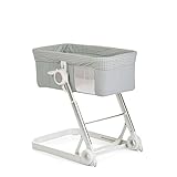 Das kuschelige Babybett kann als Beistellbett oder Stubenwagen genutzt werden