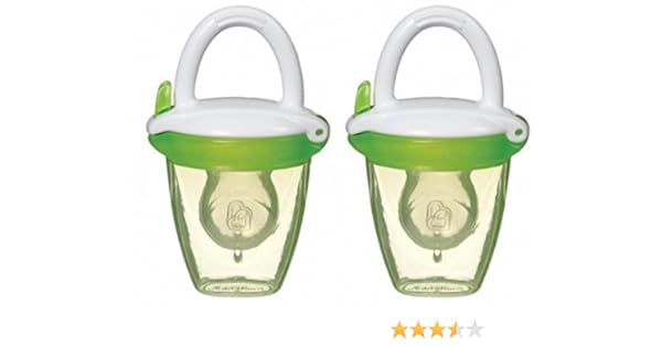 Munchkin 2 Pack Fresh Food Baby Weaning Silicone Feeders Amazon