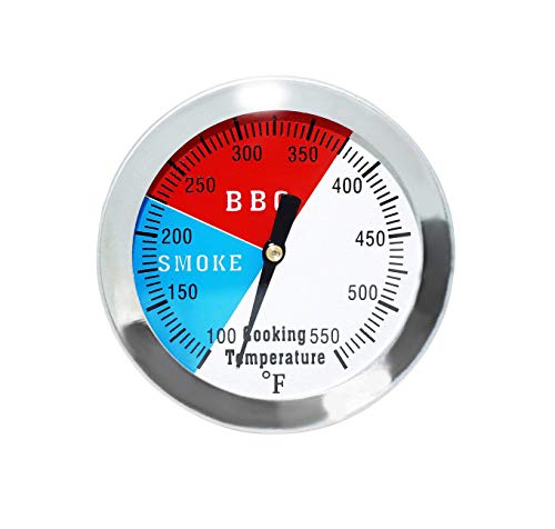 Bar.B.Q.S 8CM cottura della carne della sonda della cucina del BBQ di temperatura Leggi Termometro 3" 01T15 1-PK CARBONE DI FUMATORE del calibro del Temp 2.5" STEM