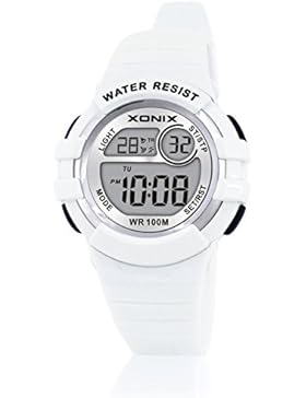 Kinder beobachten multifunktions-wasserdichte bewegung girl student electronic watch-A