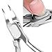Footful Professional Large Stainless Steel Paronychia Nail Cutter Ingrown Toenail Ingrowing Nail Clippers---Silver