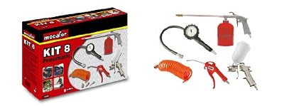 MECAFER Kit d'accessoires air comprimé 8 pieces