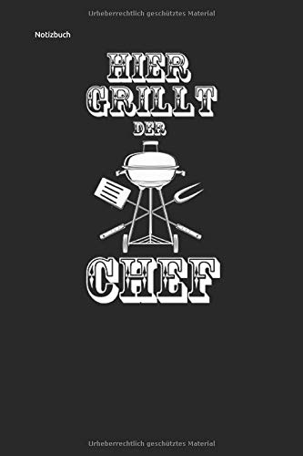 Preisvergleich Produktbild Notizbuch: für Grillmeister Barbecue Notebook Journal 6x9 lined