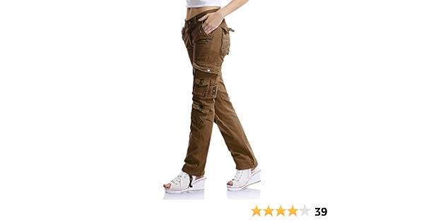 Aeslech Cargo Trousers Women, Women's 