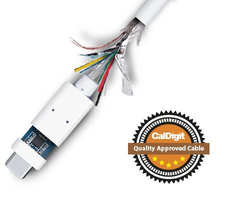 CalDigit USB 3.1 Typ-C-zu-HDMI-4K-Adapter (Thunderbolt™ 3-kompatibel) für Apple 2016 MacBook Pro, MacBook Pro 2017, iMac Pro 2017, iMac 2017, MacBook 2017, Google Chromebook Pixel, Nokia Lumia 950/XL, Dell XPS, Razer Blade Stealth - 3