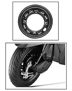 Aow Attractive Offer World Tubeless Tyre Rim for Honda Dio110 CC New Models -Black