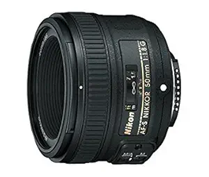 Nikon AF-S FX NIKKOR 50mm f/1.8G Lens with Auto Focus