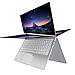 Produktbild 13.3 Zoll 2in1 Laptop Convertible mit 128GB SSD - Winnovo VokBook PC Notebook lntel Celeron N3350, Windows 10, Dual WiFi, 4GB RAM+32GB eMMC, 13.3" FHD IPS Touch, 10000mAh, HDMI, Silver-MEHRWEG