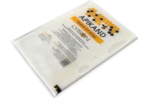 CENTRUM PSZCZELARSKIE ŁUKASIEWICZ Bee Food - Sugar Dough - Sugar Paste - Agricultural Accessories - Natural Products - Beekeeping - Honey - Bee Fonda - Nozevit (2.5 ml/kg) - 5 x 1 kg