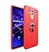 Produktbild Shinyzone Huawei Mate 20 Lite Hülle,Rot mit Ring 360 Grad Drehbarer Standfunktion,Ultra Dünn Weich TPU Stoßfest Schutzhülle Kompatibel mit Magnetischer Autohalterung