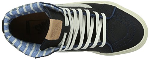 Vans Sk8-Hi 46 CA Stripes (Dress Blue) Stripes (Dress Blue)