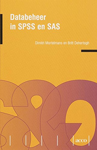 Ebook Databeheer met SPSS en SAS
