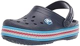 Type: Clog mit Fersenriemen crocs Kinder Sandale Crocband Sport Cord Clog K 205899 Navy 34-35