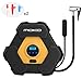 Produktbild MoKo Auto-Luftpumpe 12V 150 PSI tragbare Luftkompressor-Pumpe Auto-Digital-Reifen-Luftpumpe für Auto, LKW, SUV, Bewegungsfahrrad, Luftmatratzen, Luftkissenboot, Luftmatratze, Basketbälle , Schwarz
