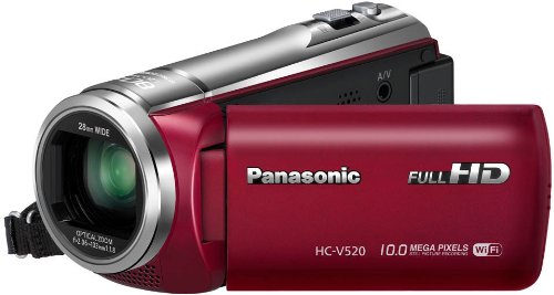 détail Panasonic HC-V 520 EG-R Camescopes Classique 1080 pixels Zoom Optique 50 x 2.51 Mpix