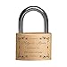 Produktbild Personello® Personalisiertes Liebesschloss mit Gravur und Schlüssel, mit individuellen Namen, Datum und Text graviert, gold, Premium Qualität