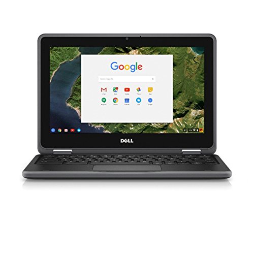Dell Chromebook 3180 11 6-Inch Laptop -  Black   Intel Celeron N3060 1 6 GHz  4 GB RAM  16 GB eMMC  Chrome OS 