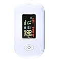 MCP HO-1 Pulse Oximeter with Oxygen Saturation Monitor, Heart Rate Monitor (White)