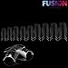 500 x ARTIFICIAL FRENCH FALSE ACRYLIC NAIL ART TIPS WHITE CLEAR NATURAL UV GEL FUSION (TM) (Clear)