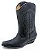 Produktbild "Colorado" Klassischer Westernstiefel Cowboystiefel Motorradstiefe Schwarz Gr. 39