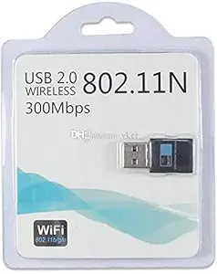 Mobility 300 Mbps Wireless WiFi Receiver n Nano USB Adapter for Computer PC Desktop Laptop