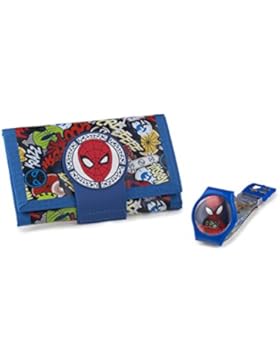 Spiderman Jungen-Armbanduhr SPM94SET