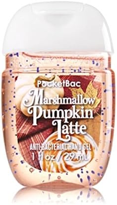 Bath &amp; Body Works Marshmallow Pumpkin Latte Scented Pocketbac Hand Gel 29ml