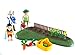 Produktbild playmobil ® - Landschaft Blumenwiese Blumenbeet Garten mit Bauer Mutter und Kind - Sträucher Blumen