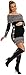 Happy Mama Women's Maternity Bardot Knitted Jumper Dress Pullover Sweater. 913p (Black, 10/14)