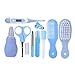 Produktbild 10 Stück Baby Gesundheitsset Pflegeset für Babys und Kleinkinder mit Baby Fieberthermometer (Blau)