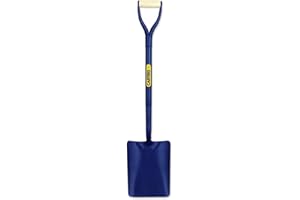 PDL – Pegdev - Carters Tapermouth Builders Contractors Shovel Garden Spade Square Mouth Sand Concrete. No2. Tubular Steel Shaft and Solid Socket.