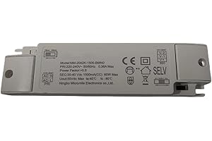 LEDLUX Led Driver CC 1500mA 30V-40VDC 60W, Alimentatore Corrente Costante Per Pannello Led Da 60W