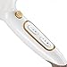 Nicky Clarke Diamond Shine Pro Salon Hair Dryer - High Gloss White with Gold Accents and Crystals