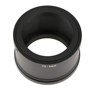 Shayaan T2 T Mount Lens to E-Mount Adapter for Sony NEX-7 3N 5N 5R VG40 A7R II A6300 A6000