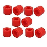 Color principal: rojo ZCHXD 14.5mmx8.5mmx9mm Red Silica Gel Mould Faucet Quick Coupler Socket Seal Washer 10pcs