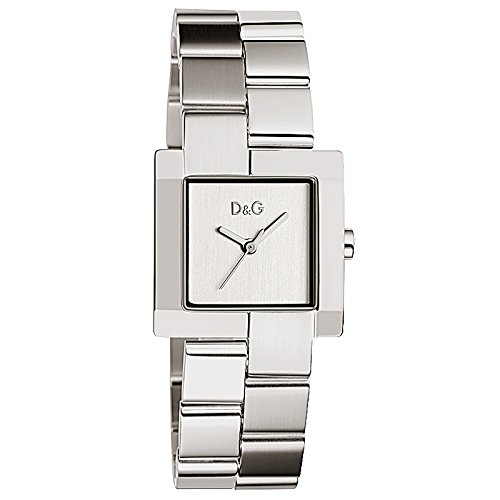 D&G Dolce&Gabbana Damen-Armbanduhr PROMENADE SS SILVER DIAL BRC DW0397