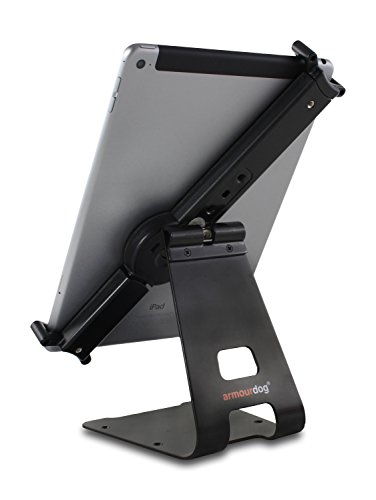 Armourdog sichere Universal-Halterung und Ständer für Tablets. Mit Sicherheitskabel und Schloss. 360 Grad Kipp- und Drehhalterung. Für Apple iPad Air & iPad 2/3/4, Lenovo ThinkPad 10 & Miix 700, Microsoft Surface und Surface Pro, Dell Venue, HP ElitePad, Samsung Galaxy Tab und andere Android-Tablets. Kompatibel mit den meisten Laptops in den Größen 17,8 cm, 20,3 cm, 22,9 cm, 25,4 cm, 27,9 cm - 5