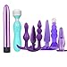 Produktbild HucodeVan Sexspielzeug Set Analplug Vibrator, Sexspielzeug Set mit Plug Analplug Vibrationstaschentuch Maske Nippel Clip Vibration Paar Sexspielzeug 7 teiliges Set 7-teiliges Set.