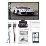 ❤️ Integrierte drahtlose Bluetooth-Technologie: Die Bluetooth-Technologie für Freisprechanrufe kann problemlos mit den meisten Bluetooth-Geräten gekoppelt werden und unterstützt Bluetooth-Audio-Streaming. Es ist der beste Fahrerassistent. Das Autoradio unterstützt Bluetooth-Telefongespräche, um das Fahren sicherer zu machen.