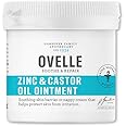 Ovelle Zinc & Castor Oil Ointment | 100g | Soothing Skin Barrier Cream | Nappy Rash & Irritation Protection