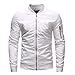 Produktbild Luckycat Herren Herbst Winter Casual Solid Zipper Jacke Mantel Top Bluse Outwear Mode 2018